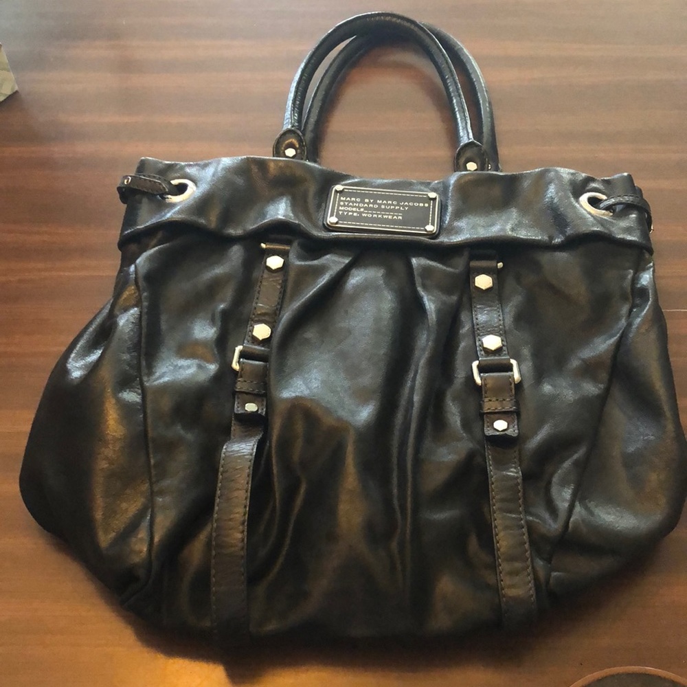 Marc by Marc Jacobs leather shoulder/tote bag